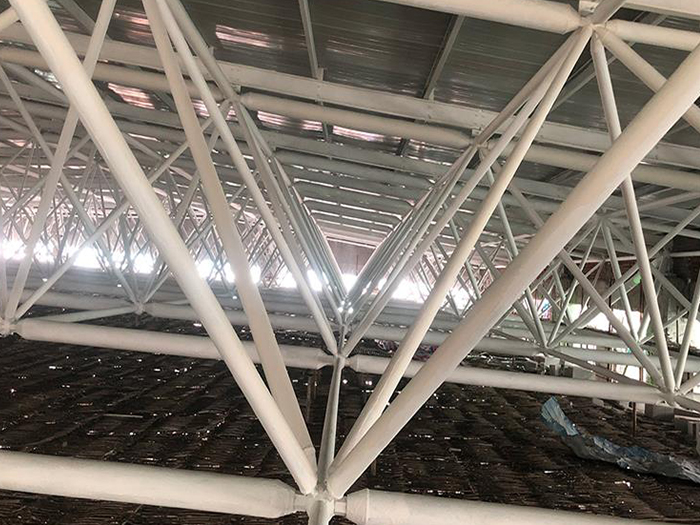 南宫大型螺栓球网架施工厂家